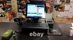 IPOS All In One Touch Screen System 8GB RAM/128GB SSD/WiFI Restaurant/Retail POS
