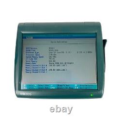 LOT OF 2 Micros 15 POS Touch Screen Terminal with Intel Core i5 2.40Ghz, 4GB