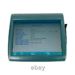LOT OF 2 Micros 15 POS Touch Screen Terminal with Intel Core i5 2.40Ghz, 4GB