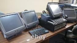 LOT OF POS RADIANT ALL-IN-ONE TOUCHSCREEN TERMINALS, AccuBanker AB5000 + Extras