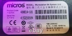 MICROS 5A / WS5A 400814-101 Touch Screen POS Terminal Register WARRANTY
