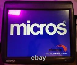 MICROS 5A / WS5A 400814-101 Touch Screen POS Terminal Register WARRANTY B