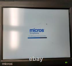 Micros 15 POS Touch Screen Terminal read the description