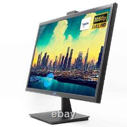 Monitor 27 FHD Touch With Webcam VGA HDMI Audio Touchscreen Pos Case Display