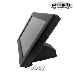 NCR 7734-0100-0018 Point of Sale Touchscreen Terminal with power supply