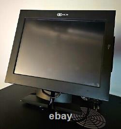 NCR 7754 POS Touchscreen Terminal Computer with Card Reader with Stand Fully Tested