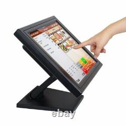 NEW 15 Touch Screen POS TFT LCD TouchScreen Monitor Retail Kiosk Restaurant Bar