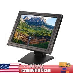 NEW 17 Inch Touch Screen POS LCD TouchScreen Monitor Retail Kiosk Restaurant Bar