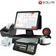 New Solvr Double Touch Screen Pos / Cash Register Retail Software Point Of Sale