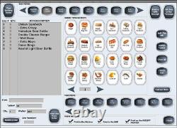 NEW15 Point of sale POS system register Touch screen restaurant retail Bar Deli