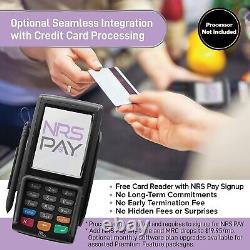 NRS Cash Register POS System -Requires NRSPAY Merchant Account Prior to Shipping