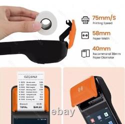 PDA Terminal POS Android System Device Thermal Receipt Bill Printer NFC Machines