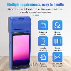 POS Receipt Printer 5.5in Touch Screen 2GB RAM 32GB ROM 4G LTE WiFi 58mm The EOM