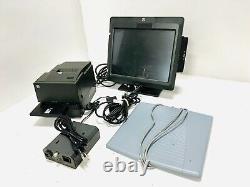 POS Retail System NCR Touchscreen, Receipt Printer, Checkpoint Security Pad