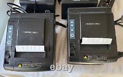 POS System, 17 LCD Touch Screen, 4-Thermal Printers And 4-Pax S300 Bundle