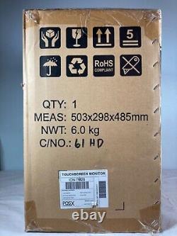POS-X ION-TM2B 17 inch Touchscreen Monitor Black, NIB, New, For Point Of Sale