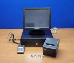 Point Of Sale Partner Tech Sp-800 With Epson M129c Tm-t88iii, Verifone Vx805