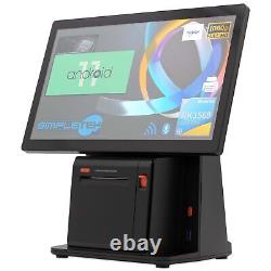 Pos 14 Touch Screen All IN One Touchscreen With Printer Thermal 80MM Andro