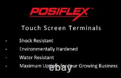 Posiflex 15 Foldable Touchscreen POS AiO Computer with SSD, MSR, Win10 NEW