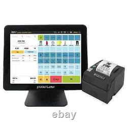 Posiflow 15 Inch Industrial Touch Screen Windows POS System (i5) with 4GB Ram