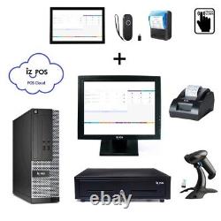 Retail POS Touch screen 2 Systems Complete Cash Register + Portable system SALE