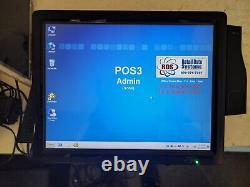 SAM4S SPT-4740 POS System 15 Touchscreen Terminal Windows POSReady 7 300gb HDD