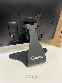 SO2 Toast ELO ESY15i1B E277030 PoS Touchscreen Stand & Power Supply Included