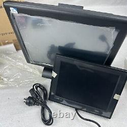 Scangle Touch POS Unit With Additional Screen In Original Box Power Cord