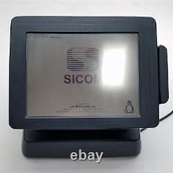 Sicom SL19 Restaurant PoS Terminal 1900-00 Point of Service Register Touchscreen