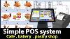 Simple Pos System For Small Business With Bill Printing In Java Touch Screen Pos