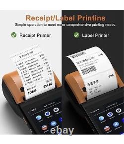 Symcode Thermal POS Receipt Printer Android 8.0 OS 5.5 Touch Screen New