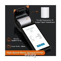 Symcode Thermal POS Receipt Printer with Android 8.0 OS 5.9inch Touch Screen