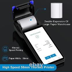 Thermal POS Receipt Printer-Android 8.0 OS 5.5Touch Screen Handheld PDA Printer