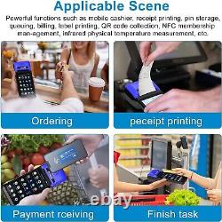 Thermal POS Receipt Printer-Android 8.0 OS 5.5Touch Screen Handheld PDA Printer