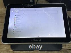 Toast Flex TT200 POS System Touch Screen with Printer, card reader & Cables