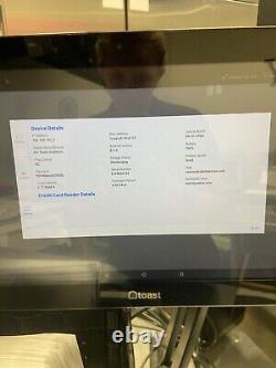 Toast Flex TT203 POS Point of Sale System Touch Screen