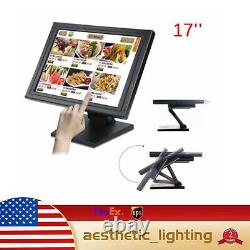 Touch Screen LED Portable 17 inch VGA Monitor LCD Display POS/PC 12801024 USB