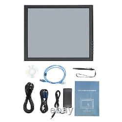 17 Écran Tactile LCD POS Moniteur Tactile VGA pour Commerce de Détail Restaurant Bar Kiosque