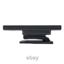 17 Écran Tactile LCD POS Moniteur Tactile VGA pour Commerce de Détail Restaurant Bar Kiosque