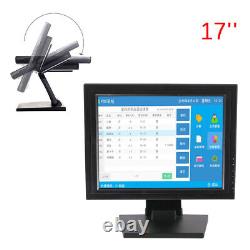 17 Moniteur LCD tactile PC POS Kiosque de vente au détail Moniteur de restaurant avec HDMI US