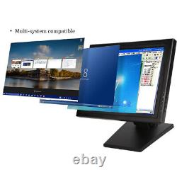 17 Moniteur d'affichage LCD à écran tactile portable LED USB VGA POS Windows7 /8 /10