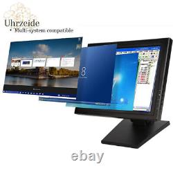 17 Moniteur d'affichage LCD à écran tactile portable LED USB VGA POS Windows7 /8 /10