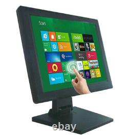 17 Pouces 5 Fils Resistive Stand Touchscreen LCD Vga Touch Screen Monitor Pos LCD