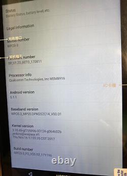 Android 5.1 Poteau Terminal Portatif Imprimante De Réception Thermique 5 Écran Tactile