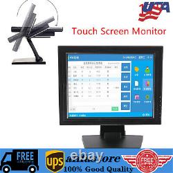 Écran tactile HD 15 17 Moniteur PC POS LCD Moniteur tactile au détail et au restaurant