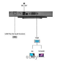 Écran tactile HDMI 15 pouces TFT LCD Moniteur tactile POS