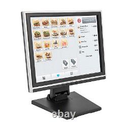 Écran tactile LCD VGA POS 15 pouces pour kiosque restaurant commerce de détail