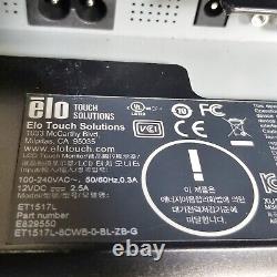 Écran tactile POS Elo ET1517L 15 LED rétroéclairé LCD ET1517L-8CWB-0-BL-ZB-G