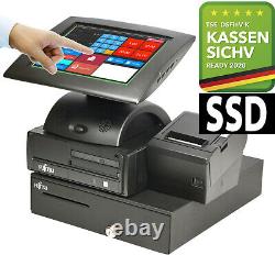 Écran tactile Tse Till Pos Monitor avec Imprimante de reçus Epson pour la caisse du magasin KA-28-SSD