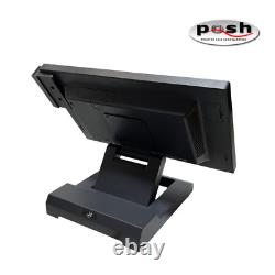 J2 Retail Systems J2 225 Pos Touchscreen Grey Color P/n 225tfr-hdd